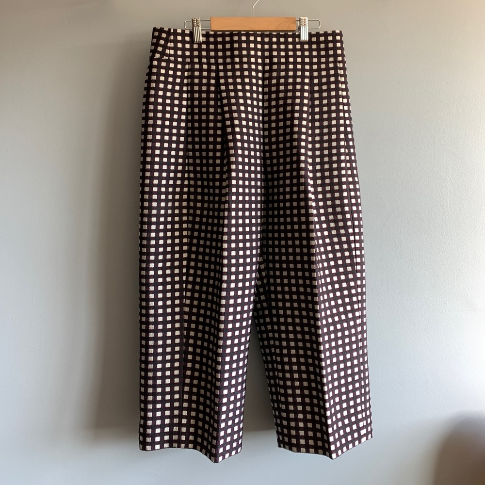 J.Crew Collection Textured Cropped Pants